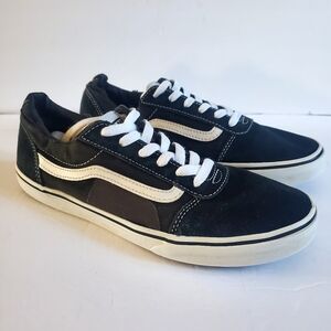 Vans Black and White Youth Size 7 Sneakers